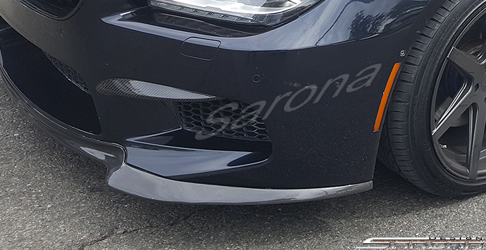 Custom BMW 6 Series  Coupe, Convertible & Sedan Front Lip/Splitter (2012 - 2019) - $690.00 (Part #BM-086-FA)